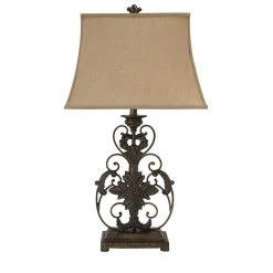 Discount ???? Ashley Furniture Sallee Metal Table Lamp In Gold ????