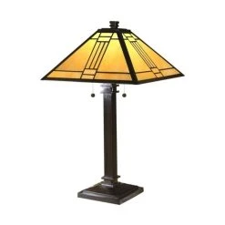 Discount ???? Dale Tiffany Noir Mission Table Lamp ❤️